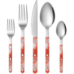 Khen 20-Piece Cutlery Set with Dinner Knives, Forks, Spoons, Salad Forks & Teaspoons - Che Cose Belle