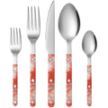 Khen 20-Piece Cutlery Set with Dinner Knives, Forks, Spoons, Salad Forks & Teaspoons - Che Cose Belle