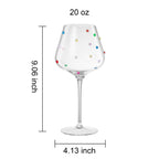 Khen Confetti Stemmed Wine - Set of 2 - Che Cose Belle
