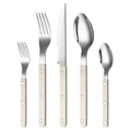 Khen Cream Cutlery Set of 20 –18/8 Stainless Steel Flatware - Che Cose Belle