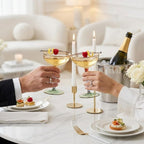 Khen Ravello Coupe Glassware - Set of 2 - Che Cose Belle