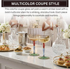 Khen Ravello Coupe Glassware - Set of 2 - Che Cose Belle