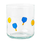 Khen Set of 2 Pickleball Paddle Icon Juice Glass Athletic Sports Cup 14.8oz - Che Cose Belle