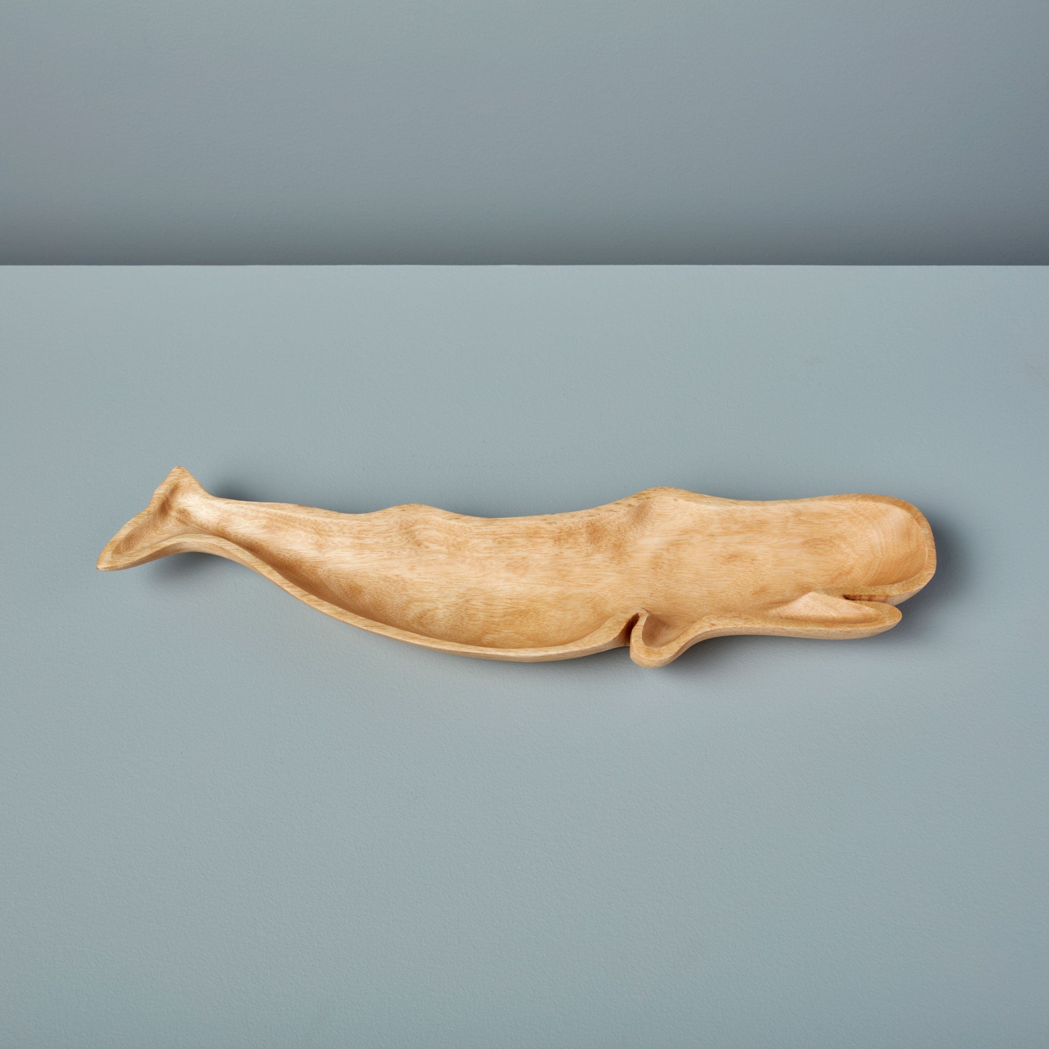 Kiln Mango Wood Whale Dish - Che Cose Belle