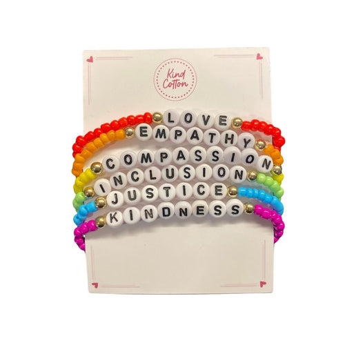 'Kindness Is' Bracelet Set - Che Cose Belle