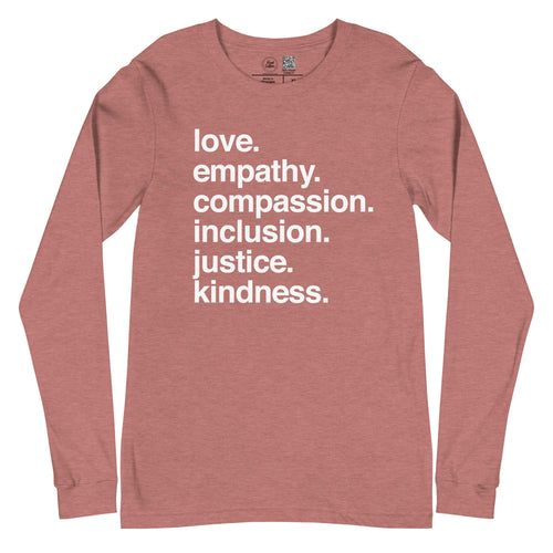 'Kindness Is' Classic Long Sleeve - Che Cose Belle