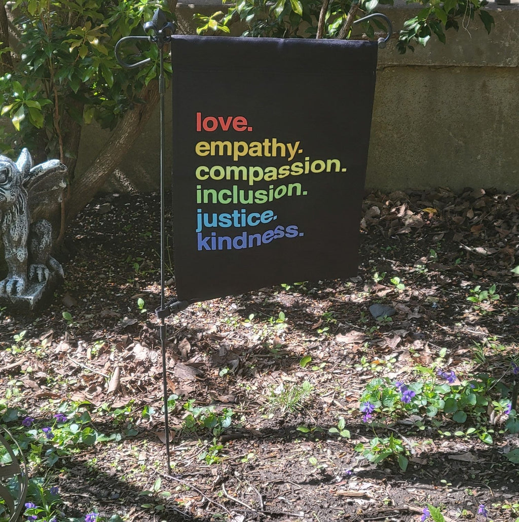 'Kindness Is' Pride Garden Flag - Che Cose Belle