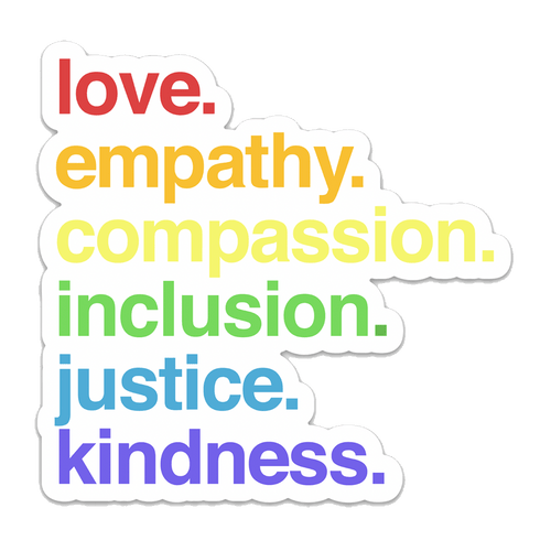 'Kindness Is' Pride Magnet - Che Cose Belle