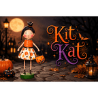 Kit Kat Halloween Figurine by Lori Mitchell - Che Cose Belle