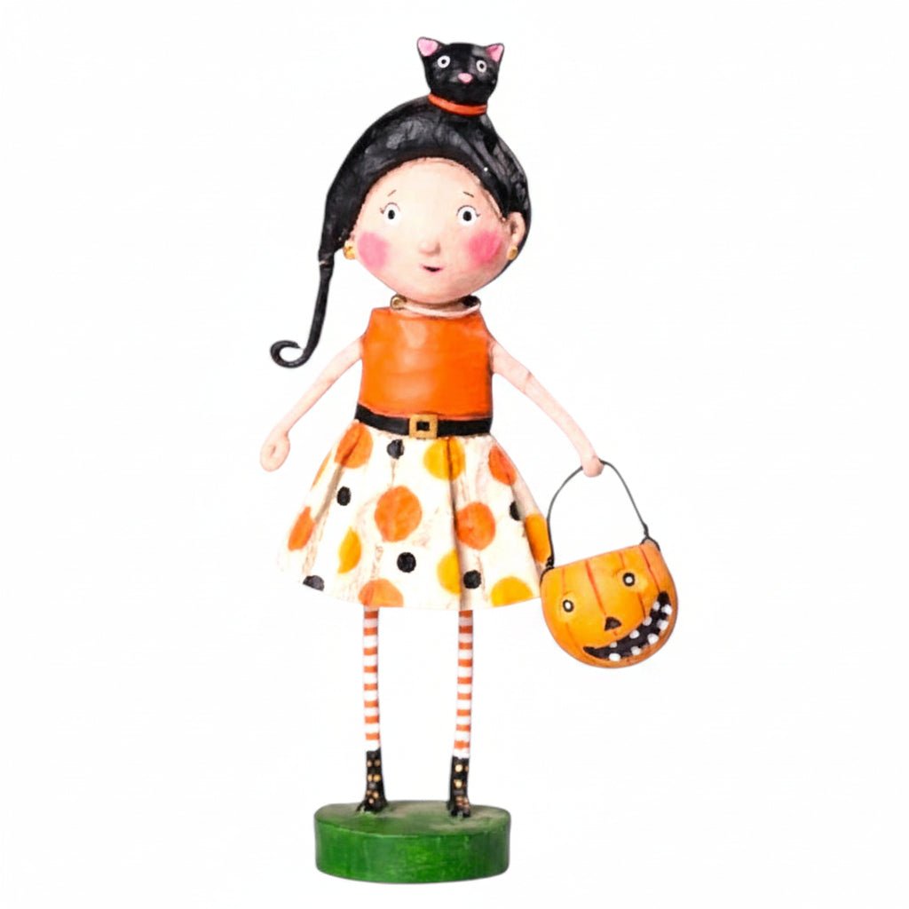 Kit Kat Halloween Figurine by Lori Mitchell - Che Cose Belle