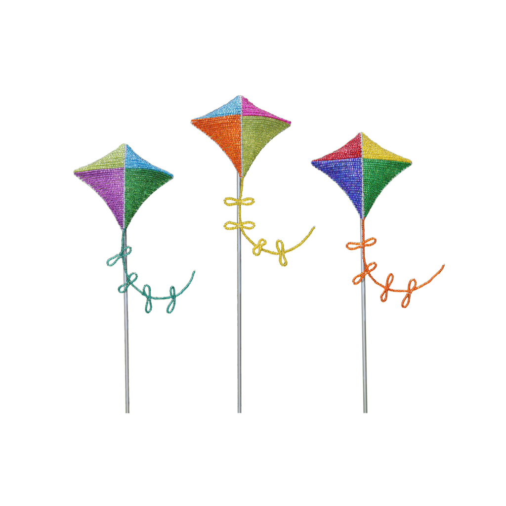 Kite Garden Stake (Set of 3) - Che Cose Belle