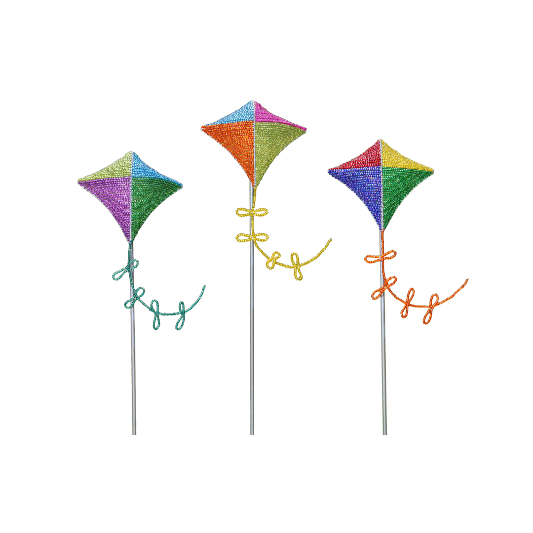 Kite Garden Stake (Set of 3) - Che Cose Belle