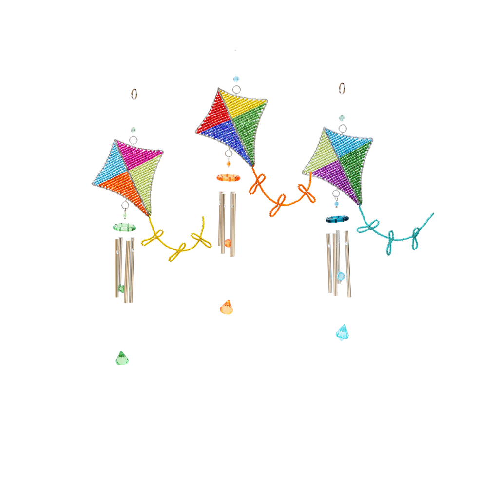 Kite Wind Chime, Sm Asst (Set of 3) - Che Cose Belle