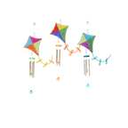 Kite Wind Chime, Sm Asst (Set of 3) - Che Cose Belle