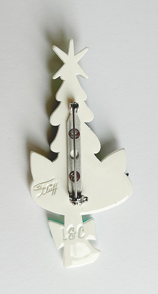 Kitty Christmas Hat Brooch by Miss Fluff x Lipstick & Chrome - Che Cose Belle