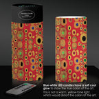 Klimt Hope II 6" LED Candle – Battery Operated - Che Cose Belle