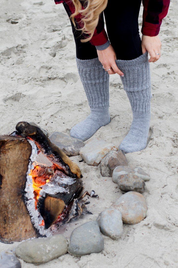 Knee-Hi Alpaca Socks - Che Cose Belle