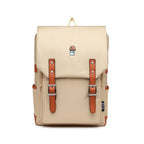 Korean Style Solid Color Retro Computer Backpacks - Che Cose Belle