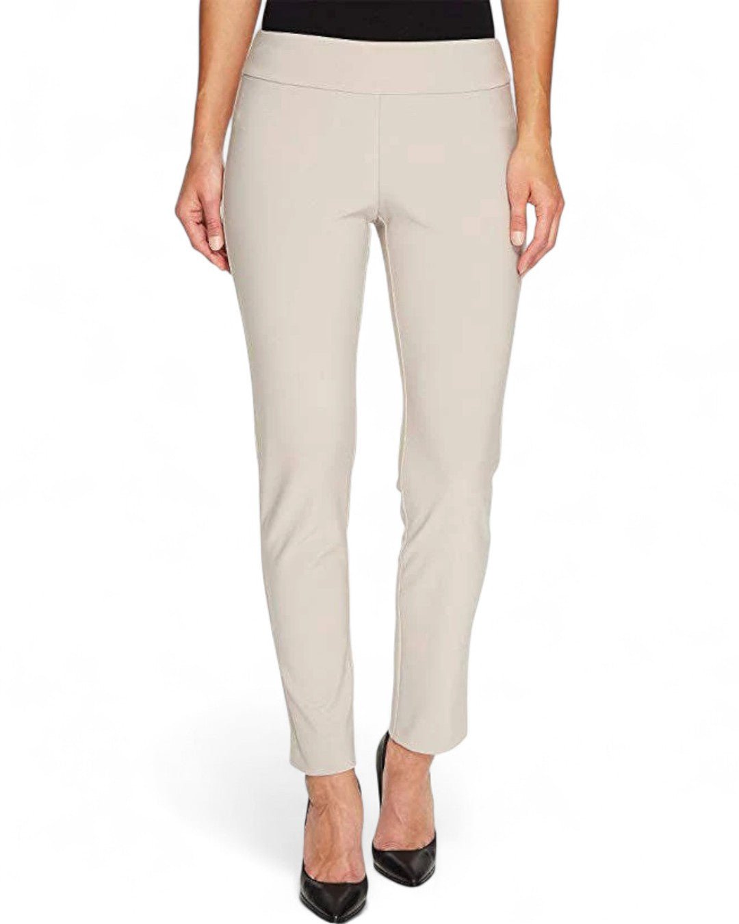 Krazy Larry P21 Microfiber Straight Leg Pant - Sand - Che Cose Belle