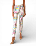 Krazy Larry P507 Pull on Pant - Blue Dots - Che Cose Belle