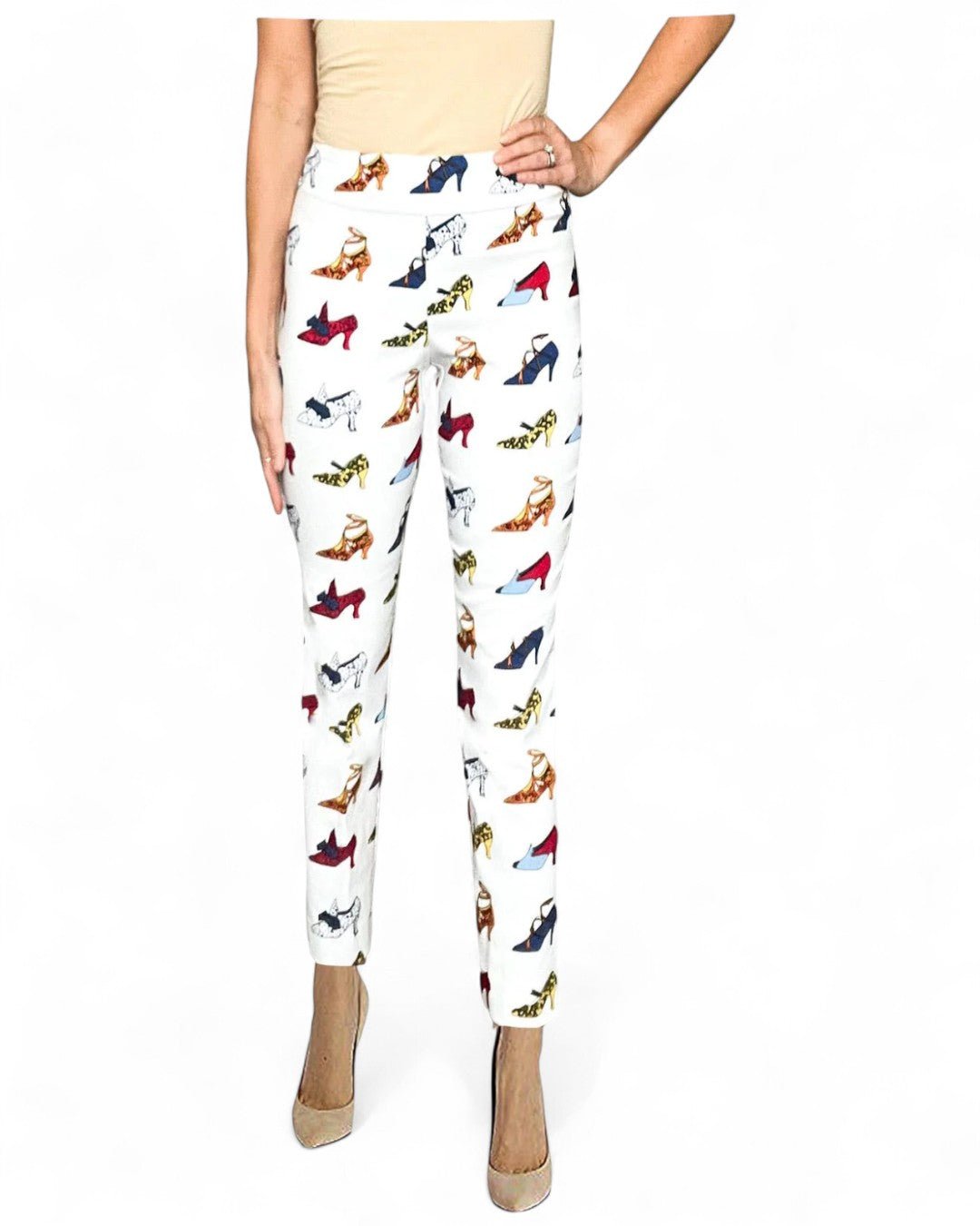 Krazy Larry P507 Pull on Pant - Heels - Che Cose Belle