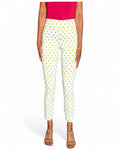 Krazy Larry P507 Pull on Pant - Lime Polka Dot - Che Cose Belle