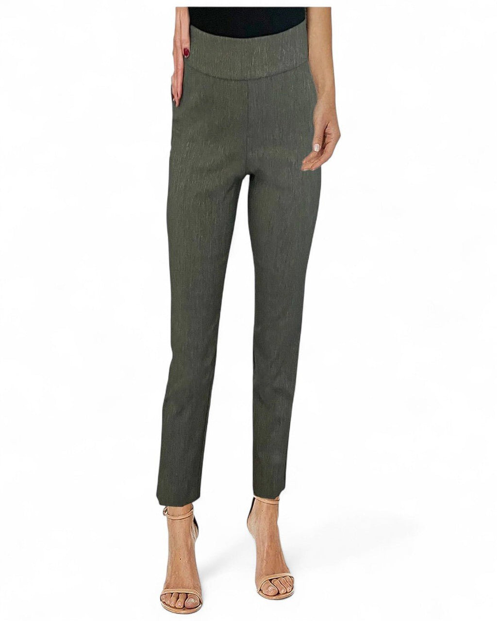 Krazy Larry P507 Pull on Pant - Olive Ash - Che Cose Belle