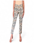 Krazy Larry P507 Pull on Pant - Taupe Mosaic - Che Cose Belle