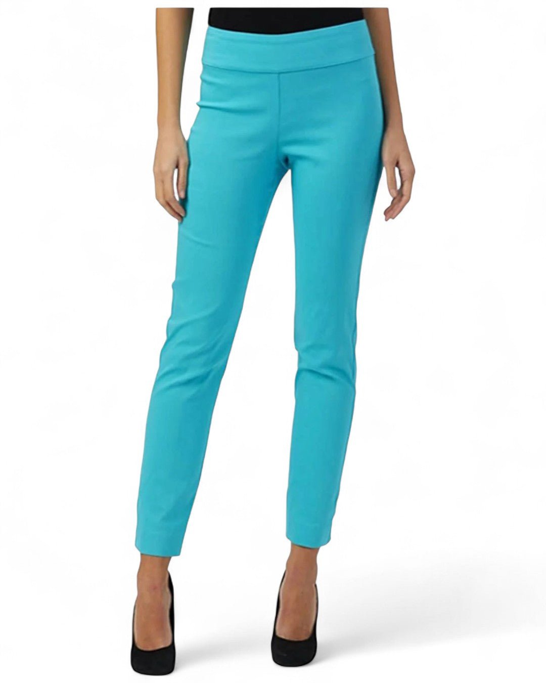 Krazy Larry P507 Pull on Pant - Turquoise - Che Cose Belle