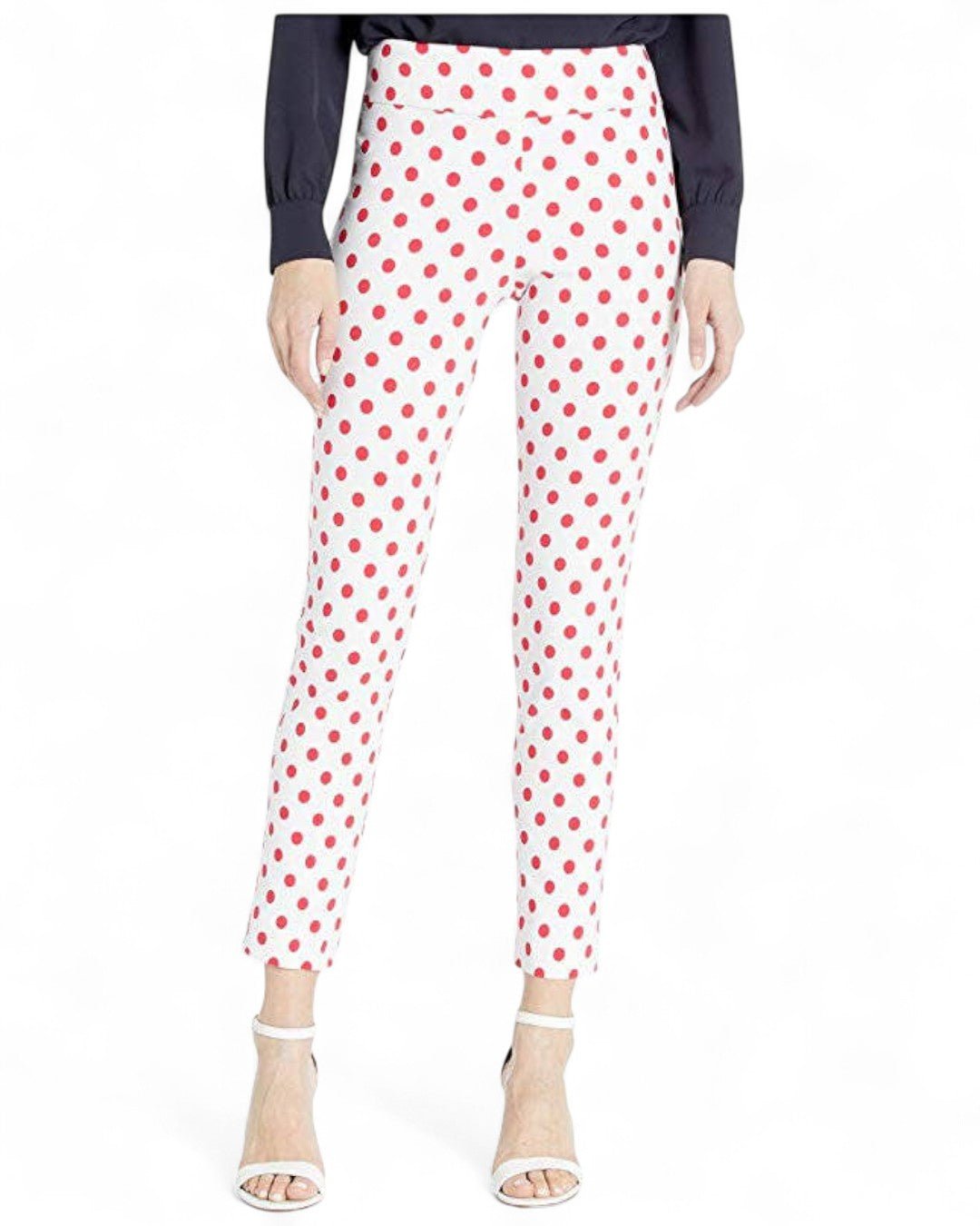 Krazy Larry P507 Pull on Pant - Watermelon Polka Dots - Che Cose Belle