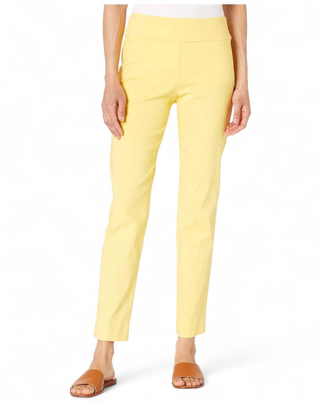Krazy Larry P507 Pull on Pant - Yellow - Che Cose Belle