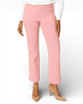 Krazy Larry P600 Pull on Wide Ankle Pant - Baby Pink - Che Cose Belle