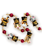 KRG Animal Generals Polish Glass Christmas Garland - Che Cose Belle