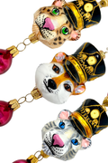 KRG Animal Generals Polish Glass Christmas Garland - Che Cose Belle