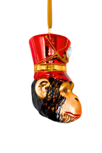 KRG Chimpanzee Head Polish Glass Ornament - Che Cose Belle