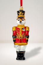 KRG Fox Polish Glass Ornament - Che Cose Belle