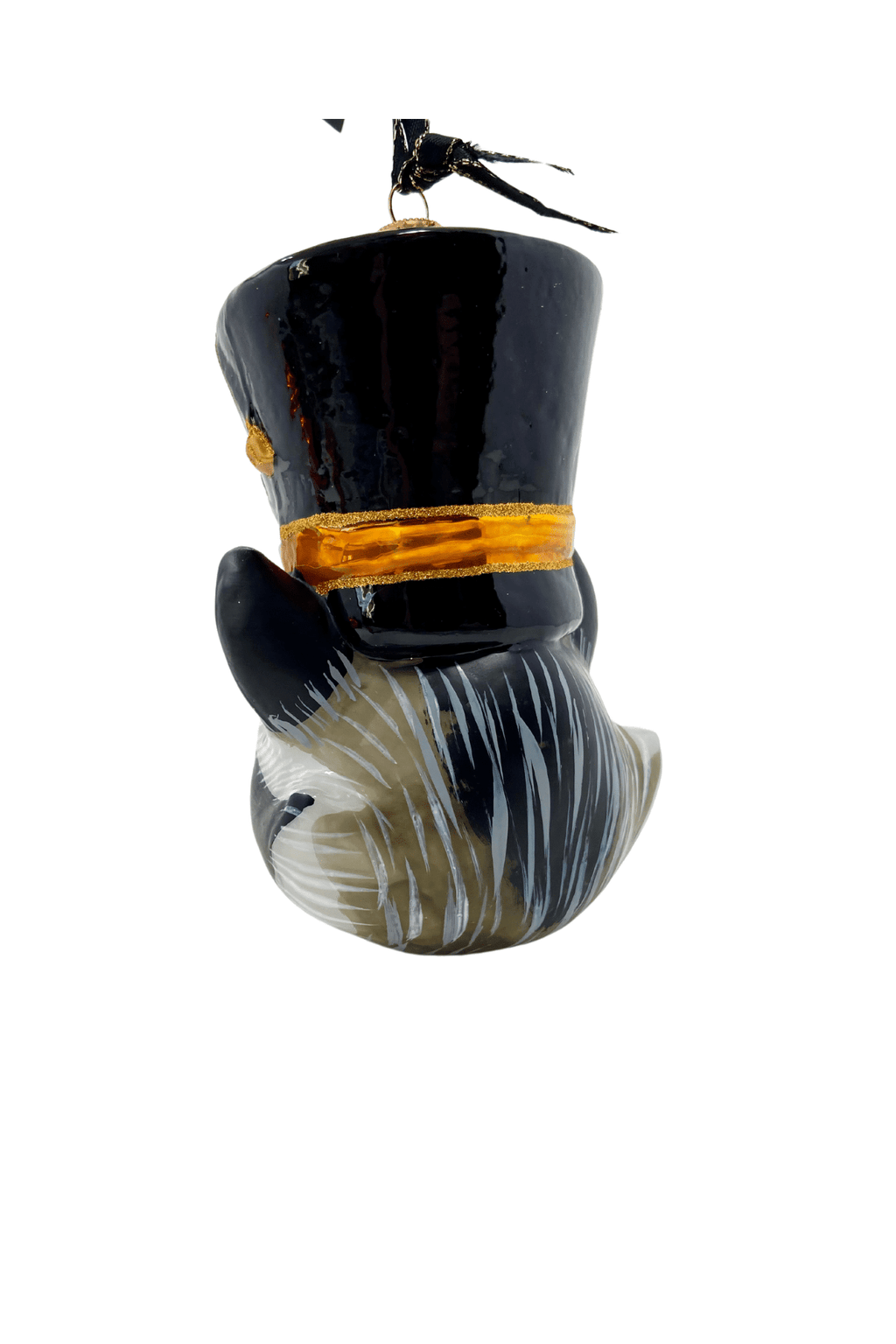 KRG Raccoon Head Polish Glass Ornament - Che Cose Belle