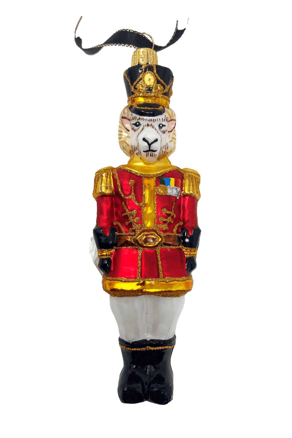 KRG Ram Body Polish Glass Ornament - Che Cose Belle