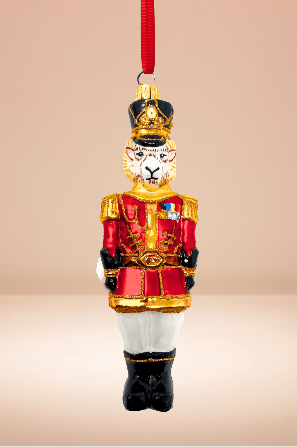 KRG Ram Body Polish Glass Ornament - Che Cose Belle
