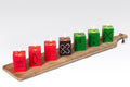 Kwanzaa Painted Candle Cube Collection - Che Cose Belle