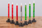 Kwanzaa Painted Candle Taper Collection - Che Cose Belle
