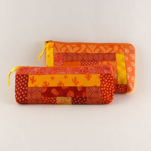 'Kwilt Fou' Quilted Zipper Pouch Set - Che Cose Belle