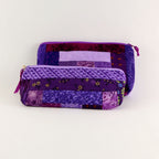'Kwilt Fou' Quilted Zipper Pouch Set - Che Cose Belle