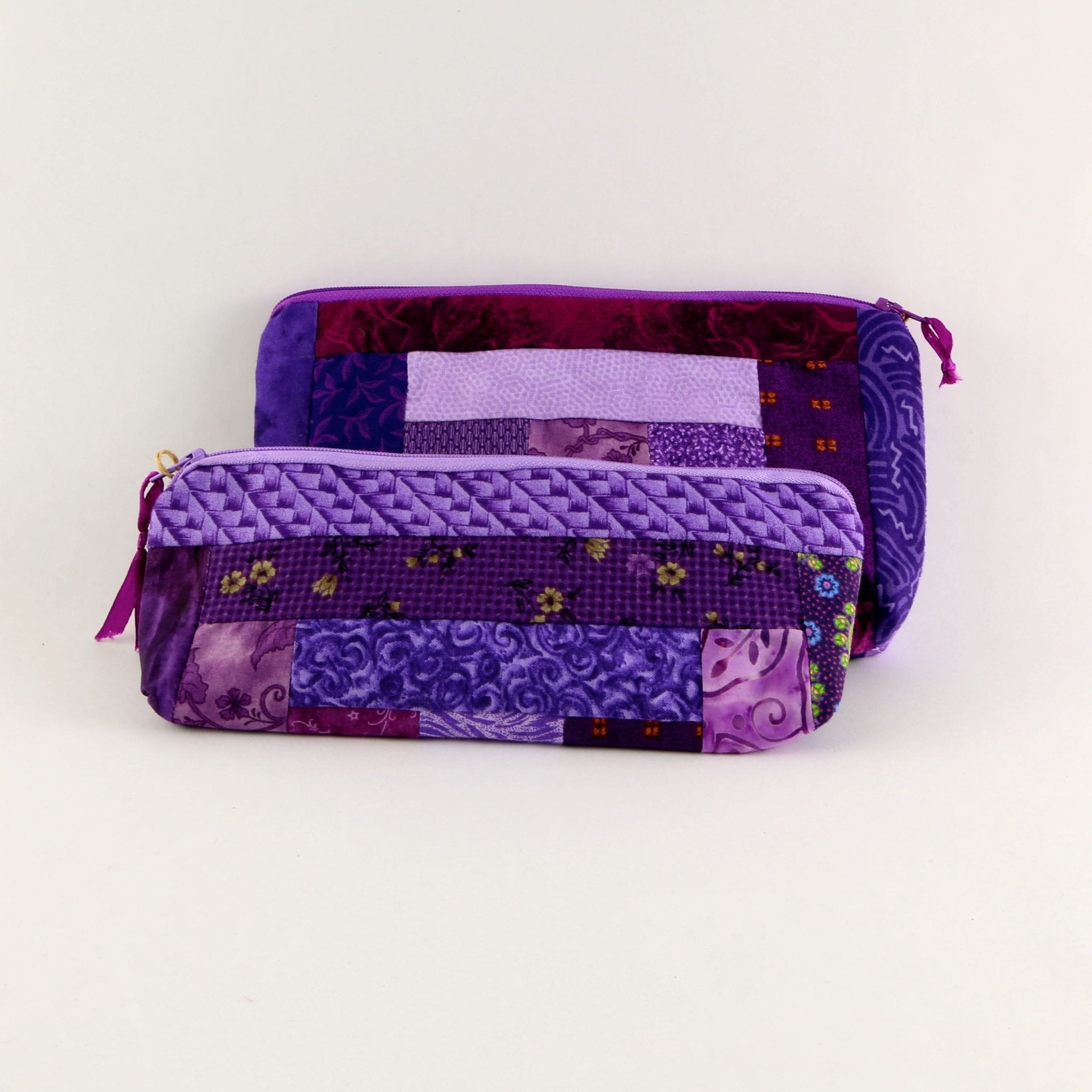 'Kwilt Fou' Quilted Zipper Pouch Set - Che Cose Belle