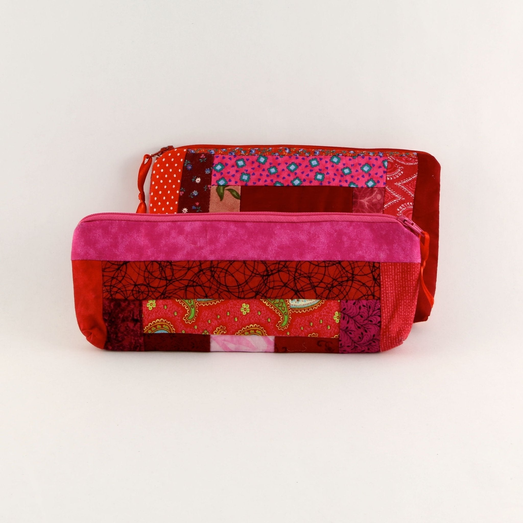 'Kwilt Fou' Quilted Zipper Pouch Set - Che Cose Belle