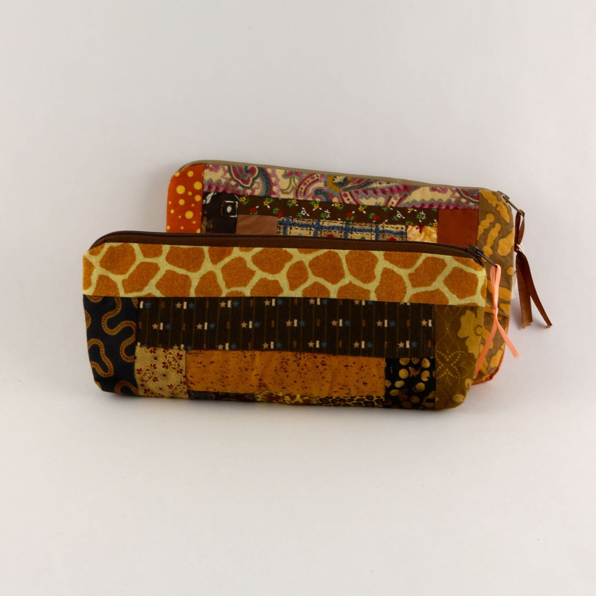 'Kwilt Fou' Quilted Zipper Pouch Set - Che Cose Belle