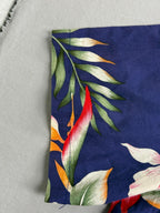 Ky's Hawaiian Flower Shirt Pocketless Made in Hawaii Shirt M - Che Cose Belle