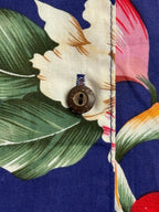 Ky's Hawaiian Flower Shirt Pocketless Made in Hawaii Shirt M - Che Cose Belle