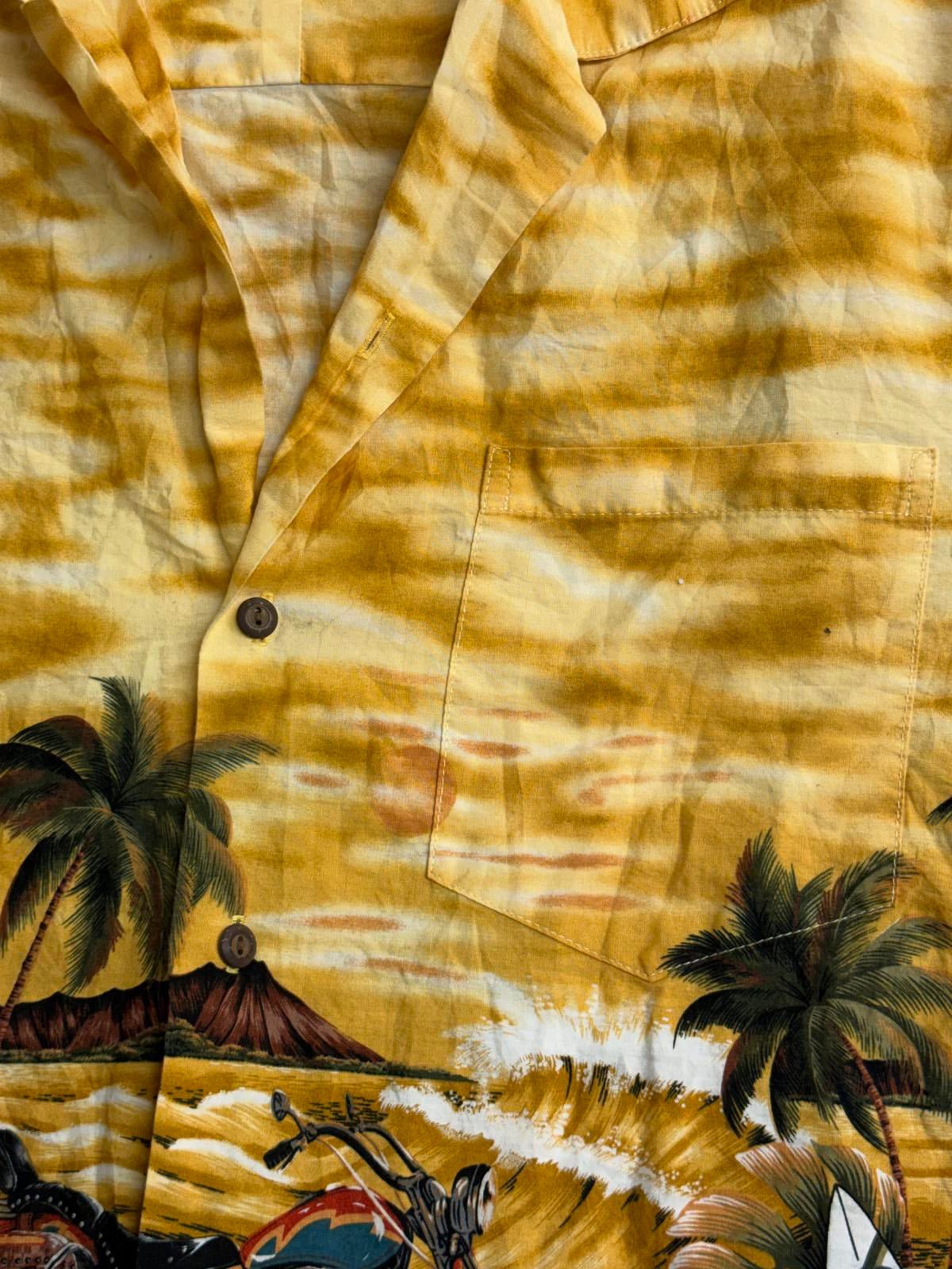 KY's Hawaiian Shirt Mens - Biker / Motorcycle Made in Hawaii - Che Cose Belle