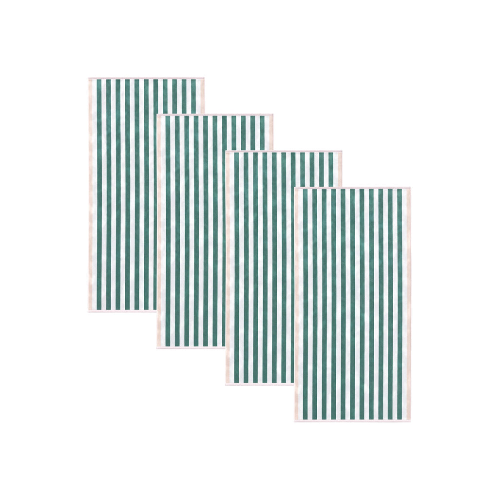 Oversized Striped Border Cabana Beach Towel - Santa Cruz